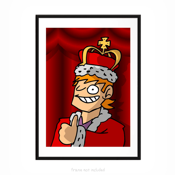 Eddsworld - King Matt Poster