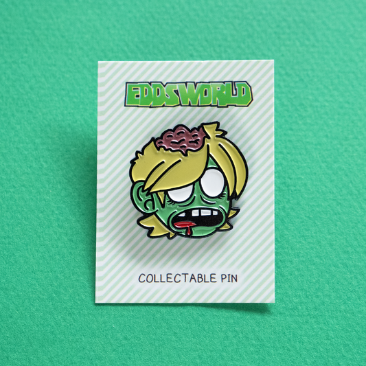 Eddsworld - Zombeh (F) Pin Badge